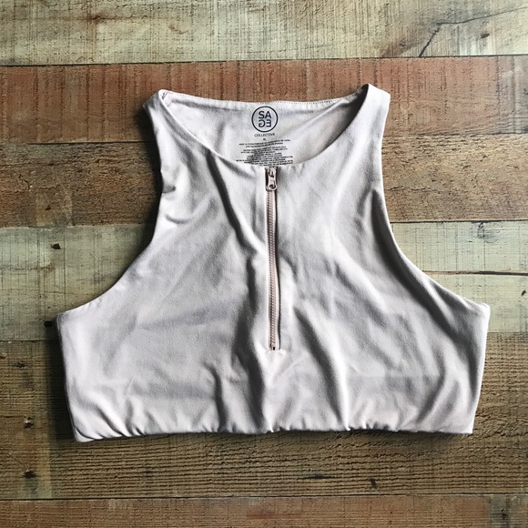 Sage Zip Sports Bra XL - Picture 1 of 5